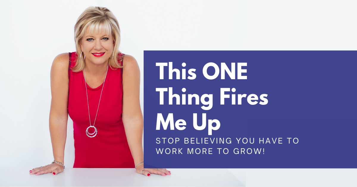 You are currently viewing This ONE Thing Fires Me Up!